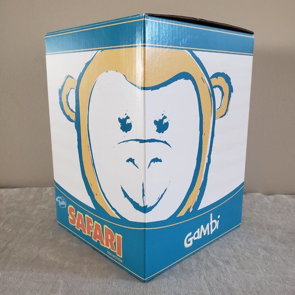 SCENTSY Gambi The Gorilla Buddy Stuffed Animal Black & Tan With Scent Pak Pocket - Picture 3 of 4